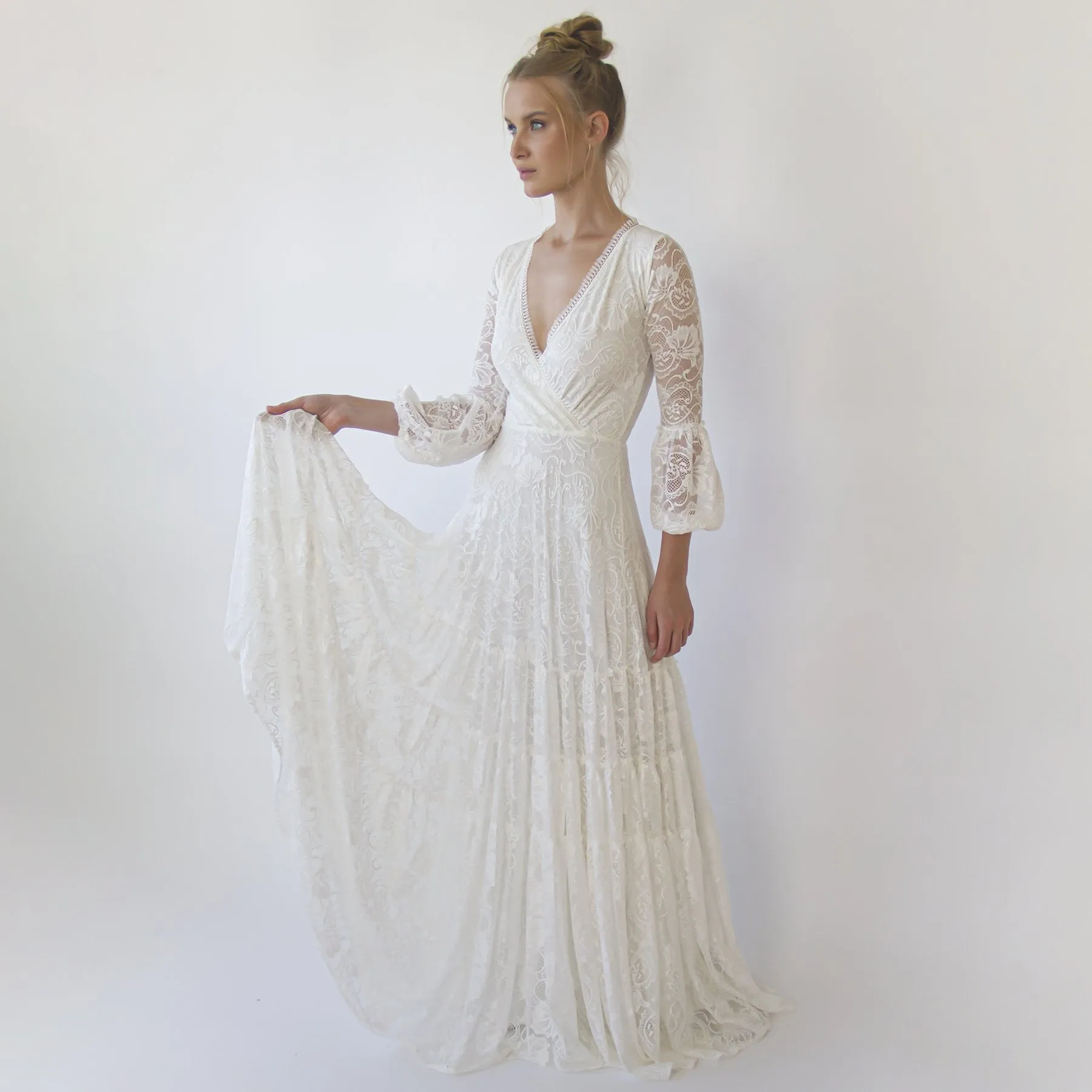 Gipsy layered dress #1365