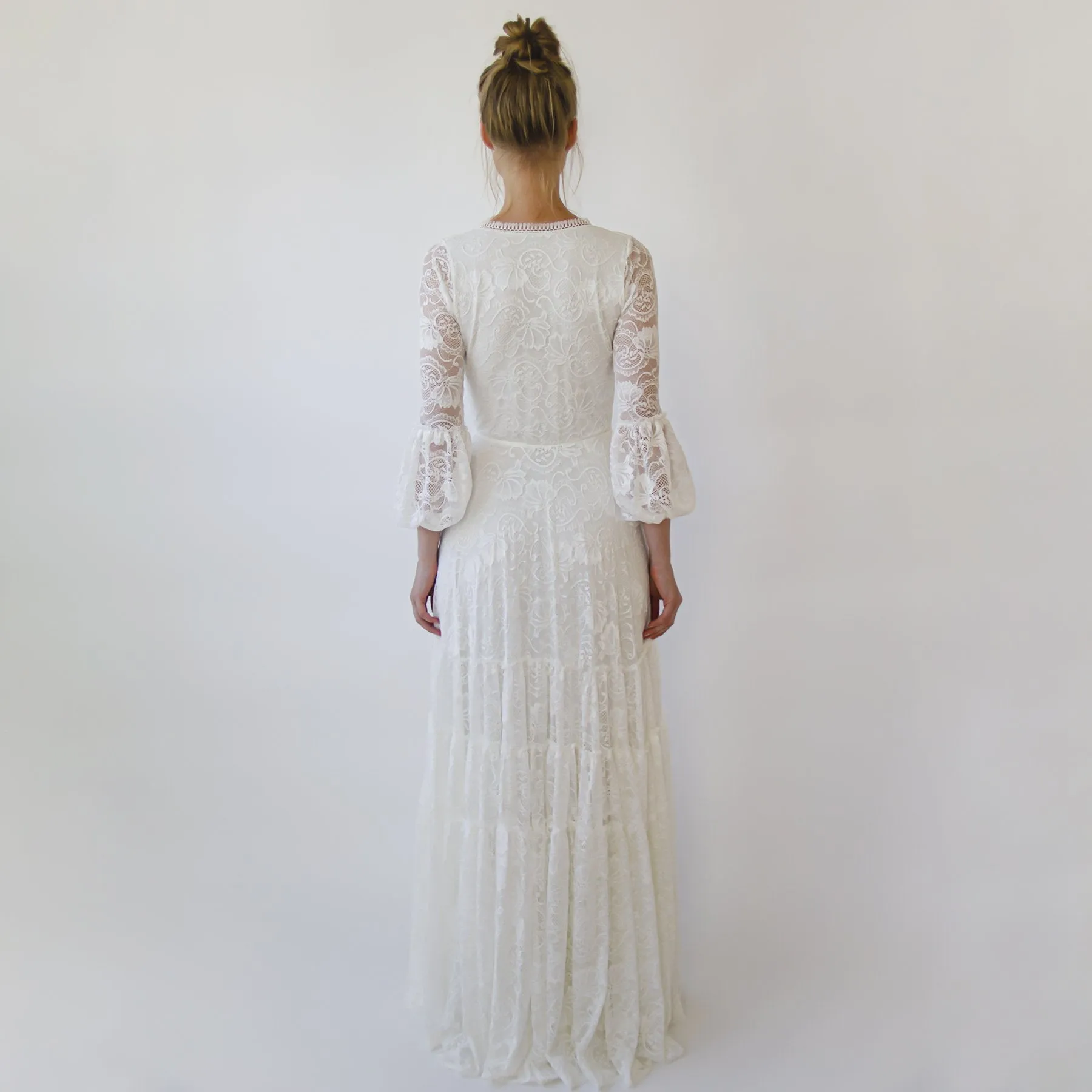 Gipsy layered dress #1365
