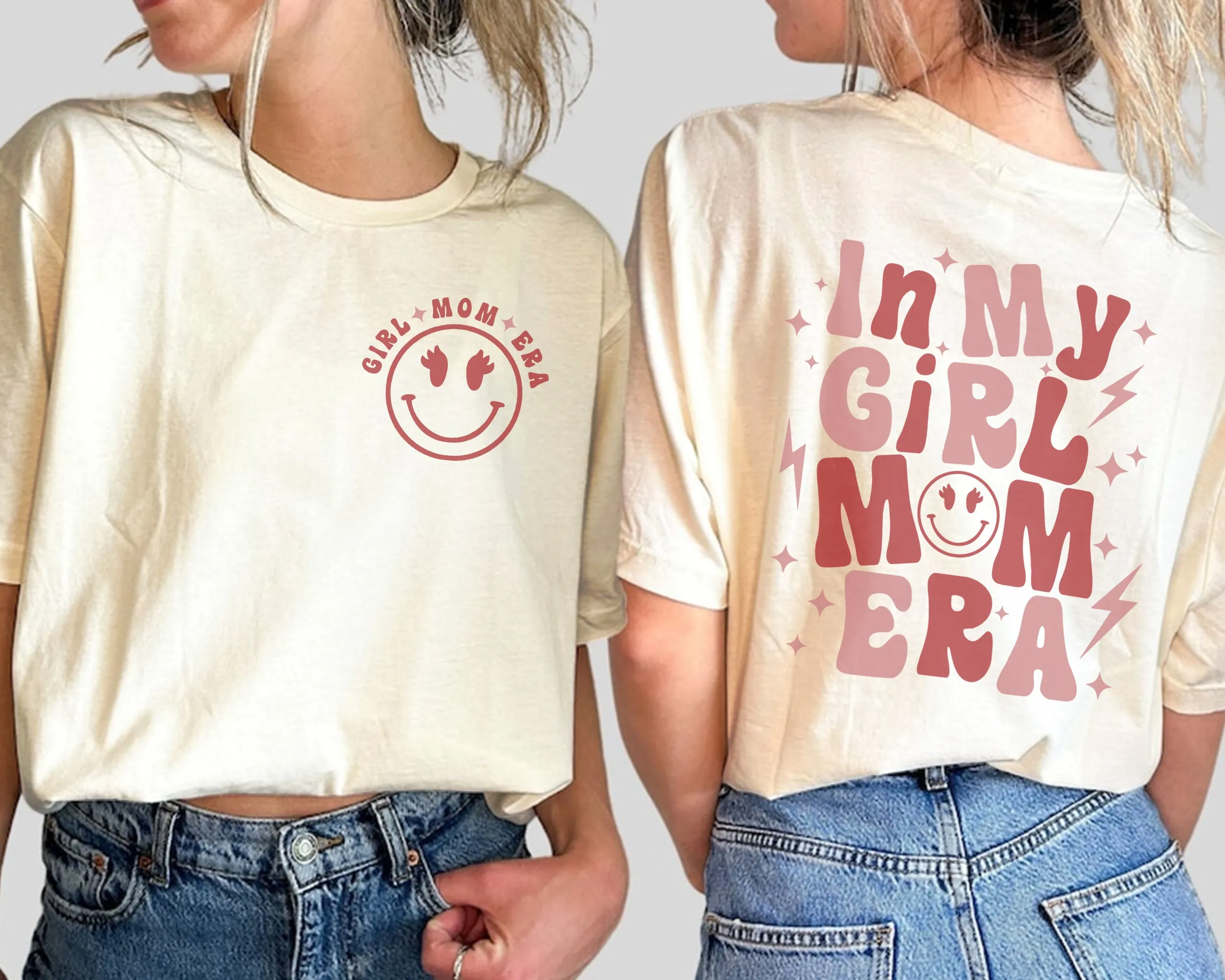 Girl Mom Shirt, Girl Moms Club Shirt, New Mom Gift, In My Girl Mom Era Shirt, In My Mom Era Shirt, Expecting Mom Gift, Gender Reveal