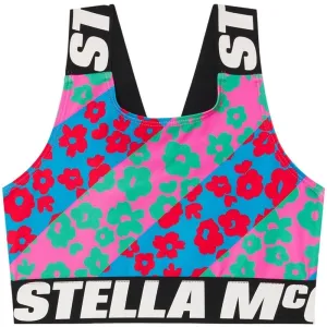 Girls Multi Flower Crop Top