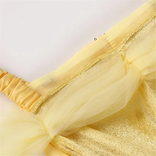 Girls Princess  Costume Party Layered Fancy Dress Up