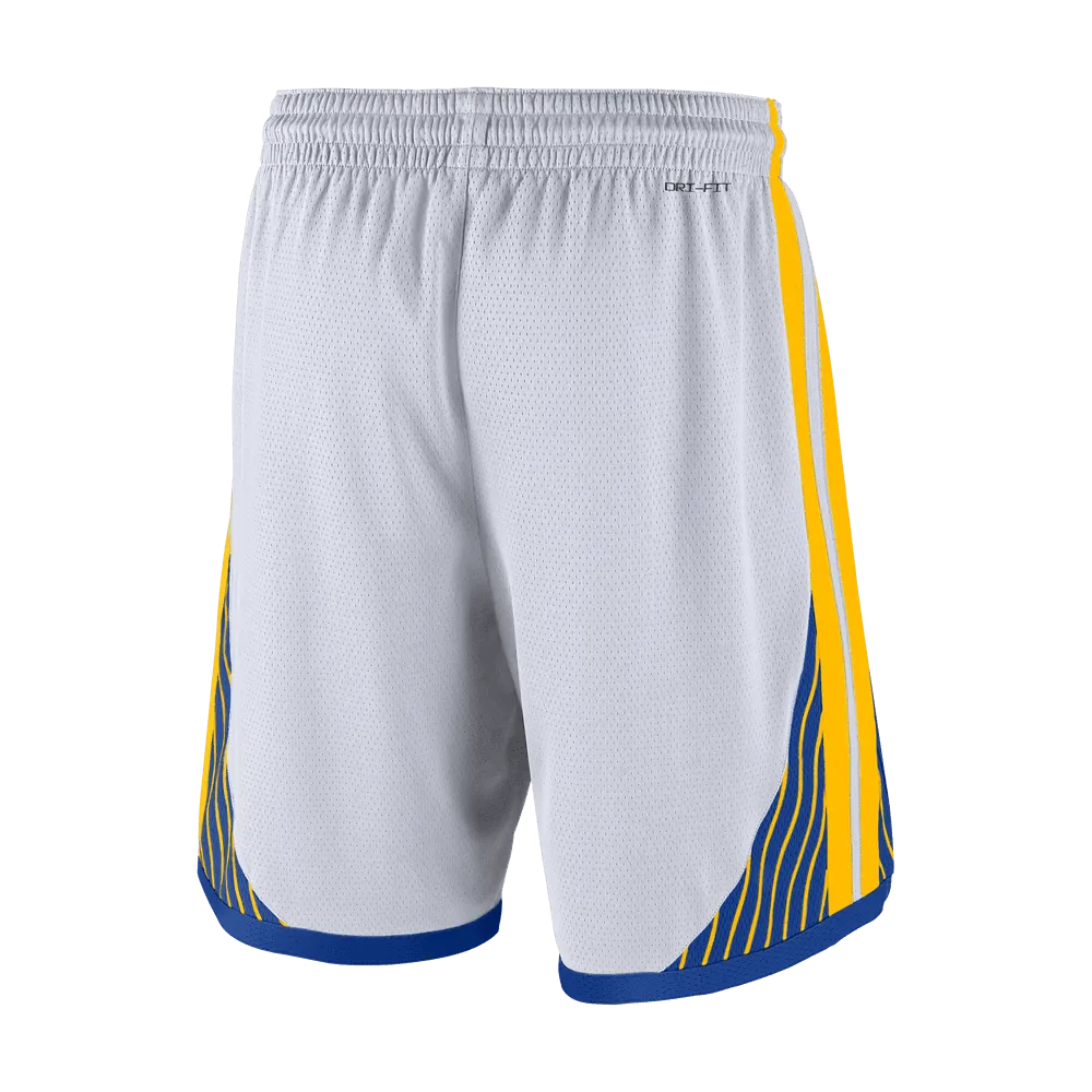 Golden State Warriors Men's Nike NBA Swingman Shorts 'White'
