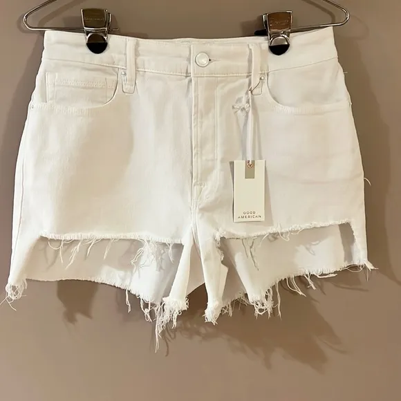 Good American Cut Off Shorts