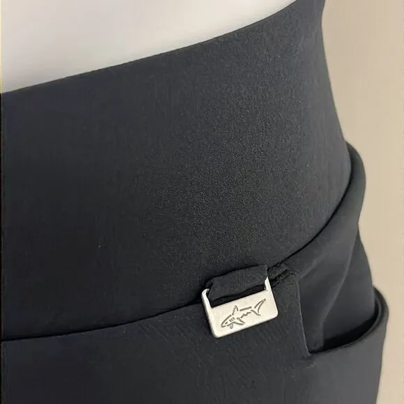 Greg Norman Black Women’s Pull-On Athletic Skort with Built-In Shorts- XL