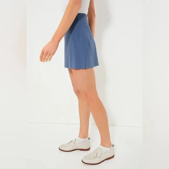 Greyson Phoenix Skirt With Shortie Women’s XL Golf Skort‎ Blue Zipper Pocket NWT