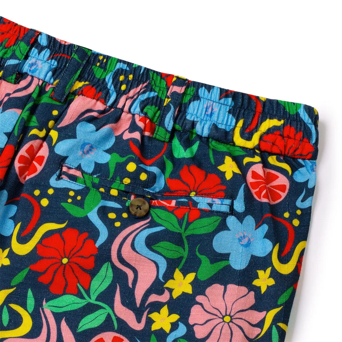 Groovy Garden – Bamboo Resort Shorts
