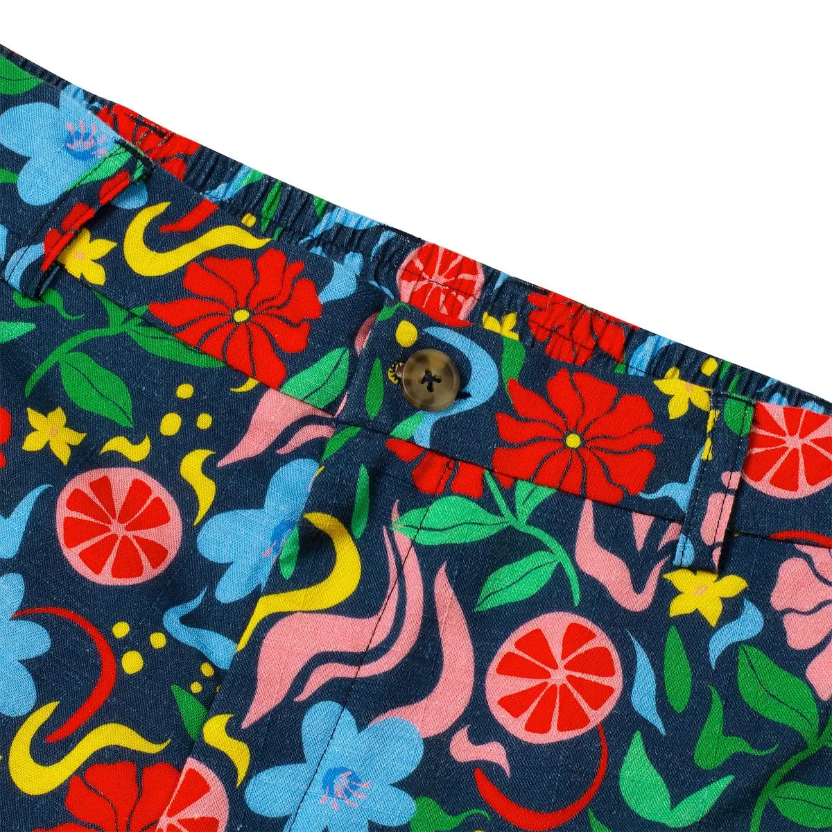 Groovy Garden – Bamboo Resort Shorts