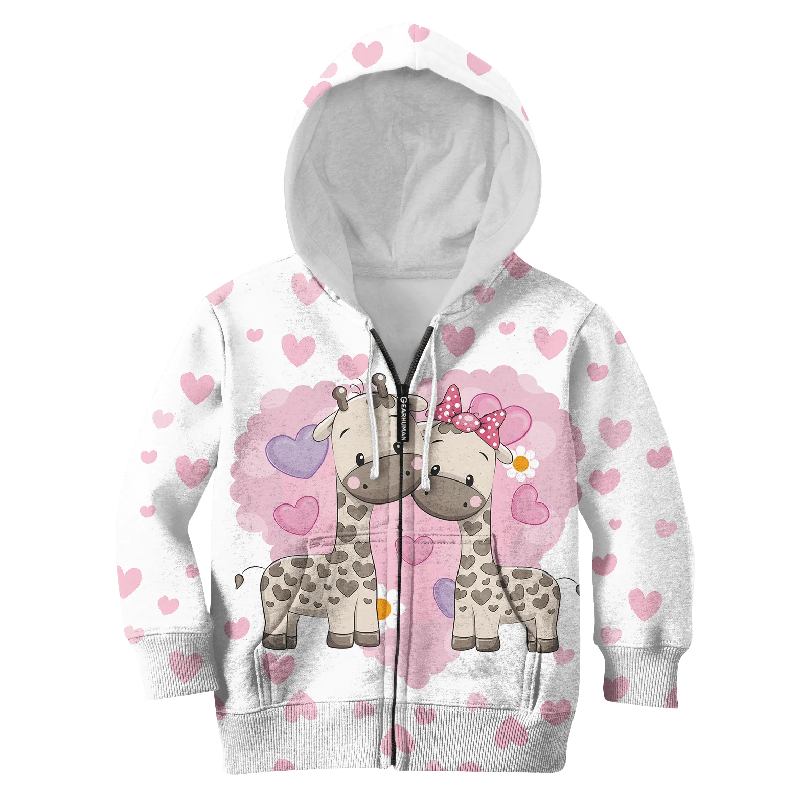 happy giraffe Kid Custom Cosplay Hoodies T-shirt Apparel