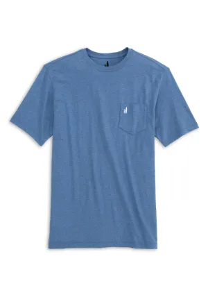 HEATHERED DALE T-SHIRT (OCEAN) - JOHNNIE-O