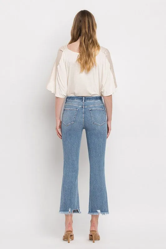 Hedi High Rise Crop Flare