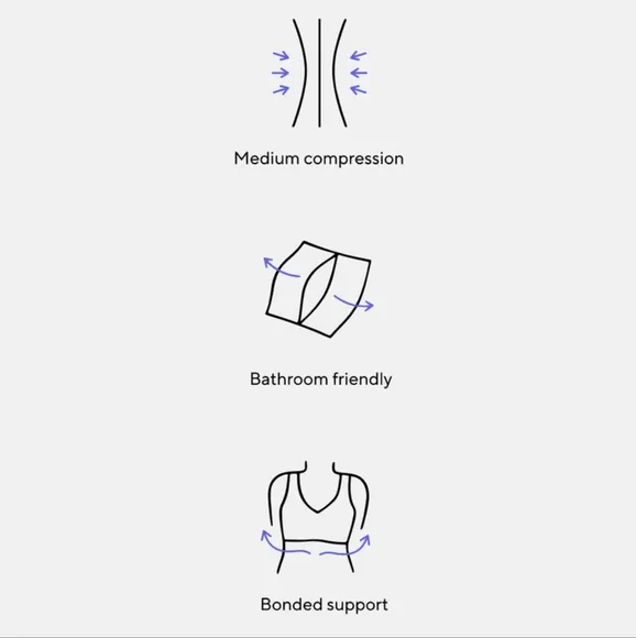 HoneyLove Mid-Thigh Bodysuit All In One Sculpting Garment Shapewear Super Power