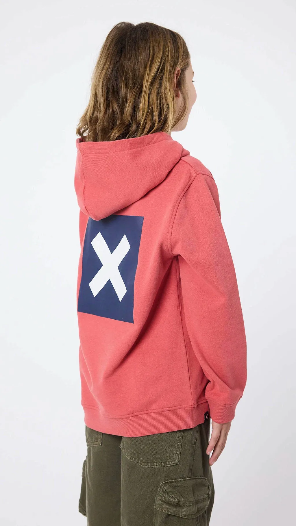 HOODIE KIDS NATURE ROJA