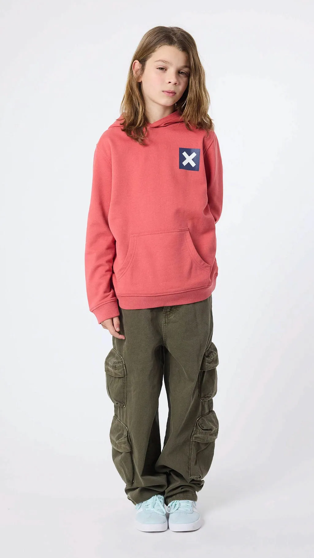 HOODIE KIDS NATURE ROJA