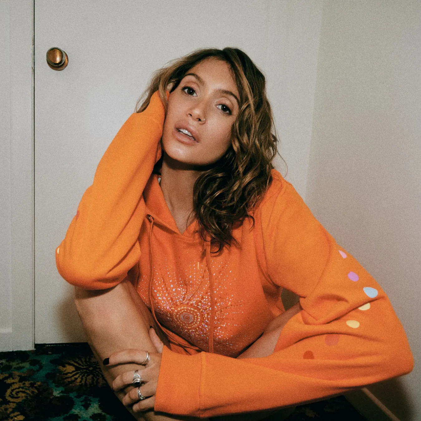 HOODIE ORANGE - LYSANDRE MUSH CYCLOP