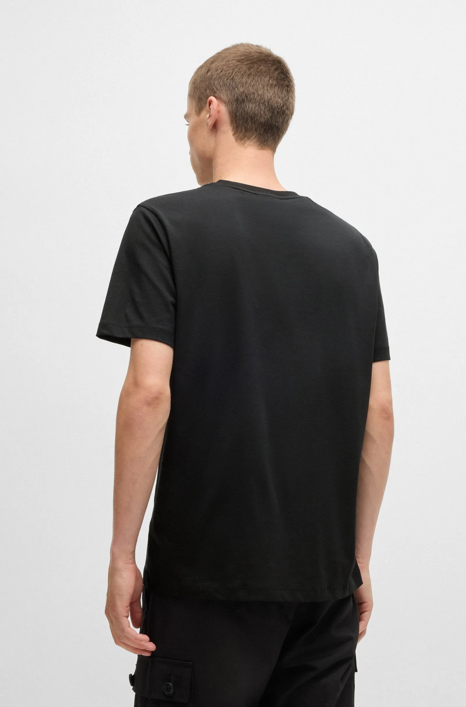 HUGO T-Shirts Regular Fit in Cotton - DIMONITI 10261710 01-50522434
