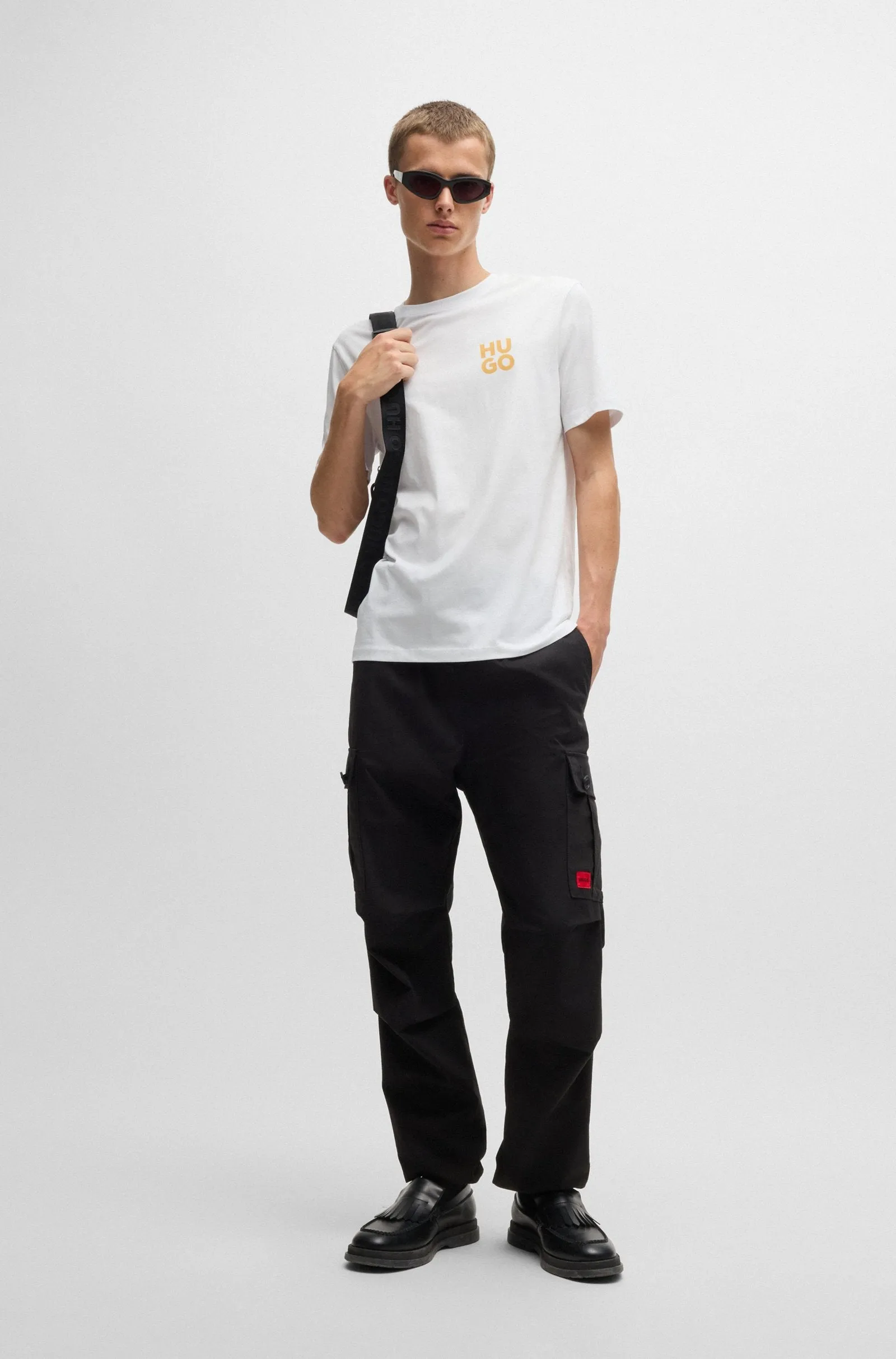 HUGO T-Shirts Regular Fit in Cotton - DIMONITI 10261710 01-50522434