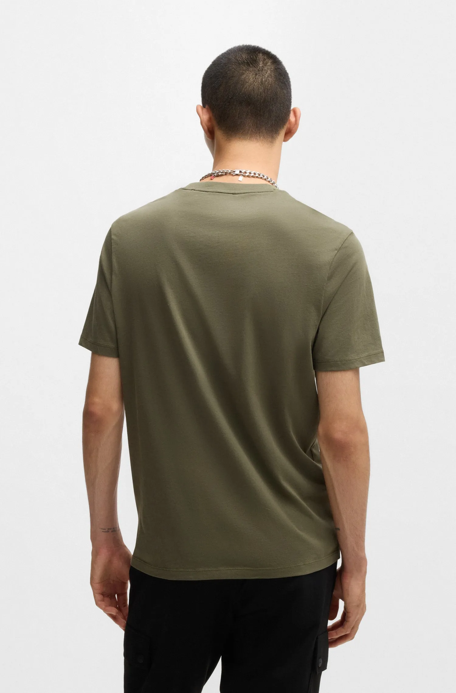 HUGO T-Shirts Regular Fit in Cotton - DULIVIO 10229761 01-50467556