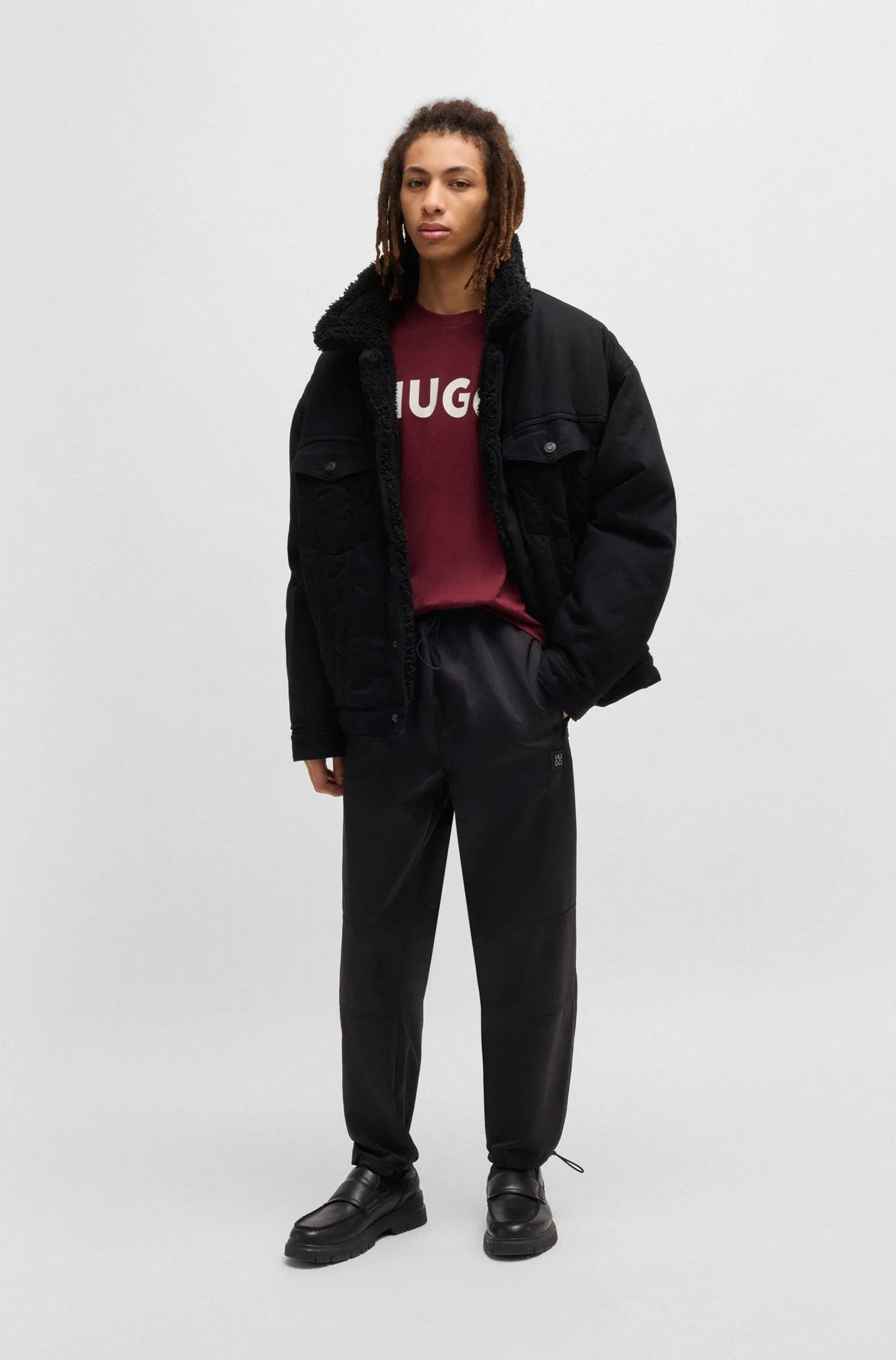 HUGO T-Shirts Regular Fit in Cotton - DULIVIO 10229761 01-50467556