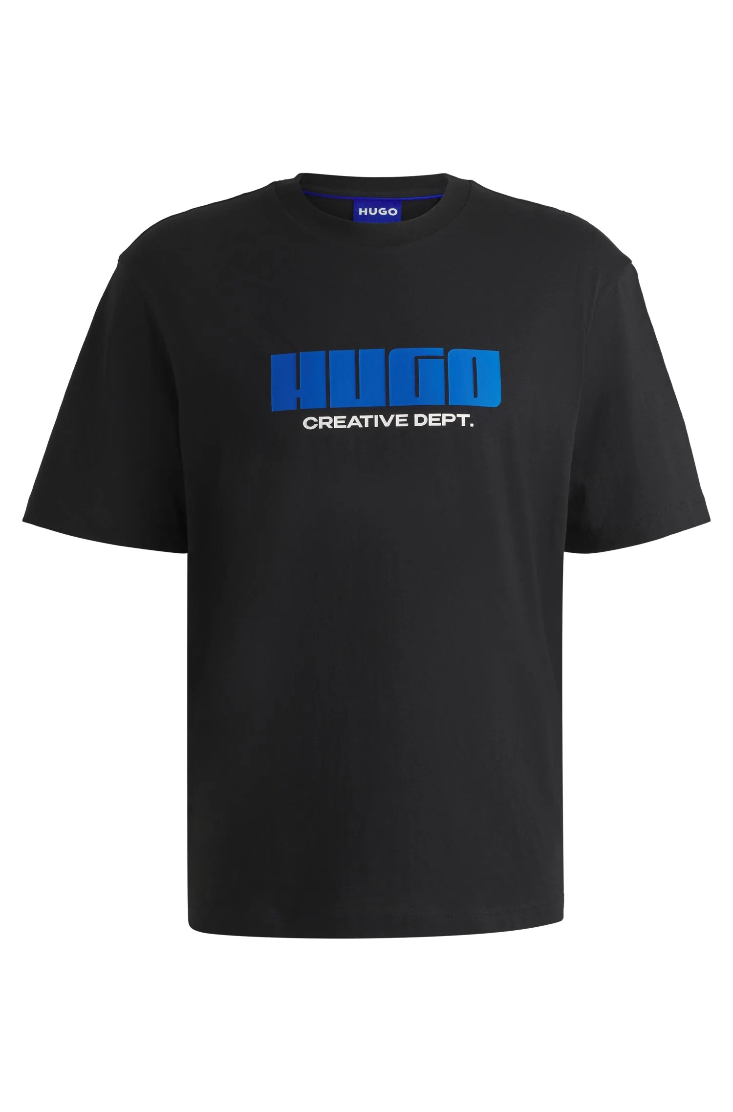 HUGO T-Shirts Regular Fit in Cotton - NEWROMI 10262283 01-50542934