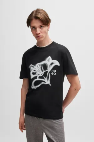 HUGO T-Shirts Relaxed Fit in Cotton - DABLUMO 10261710 01-50516711
