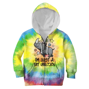 I am just a fat unicorn Kid Custom Cosplay Hoodies T-shirt Apparel