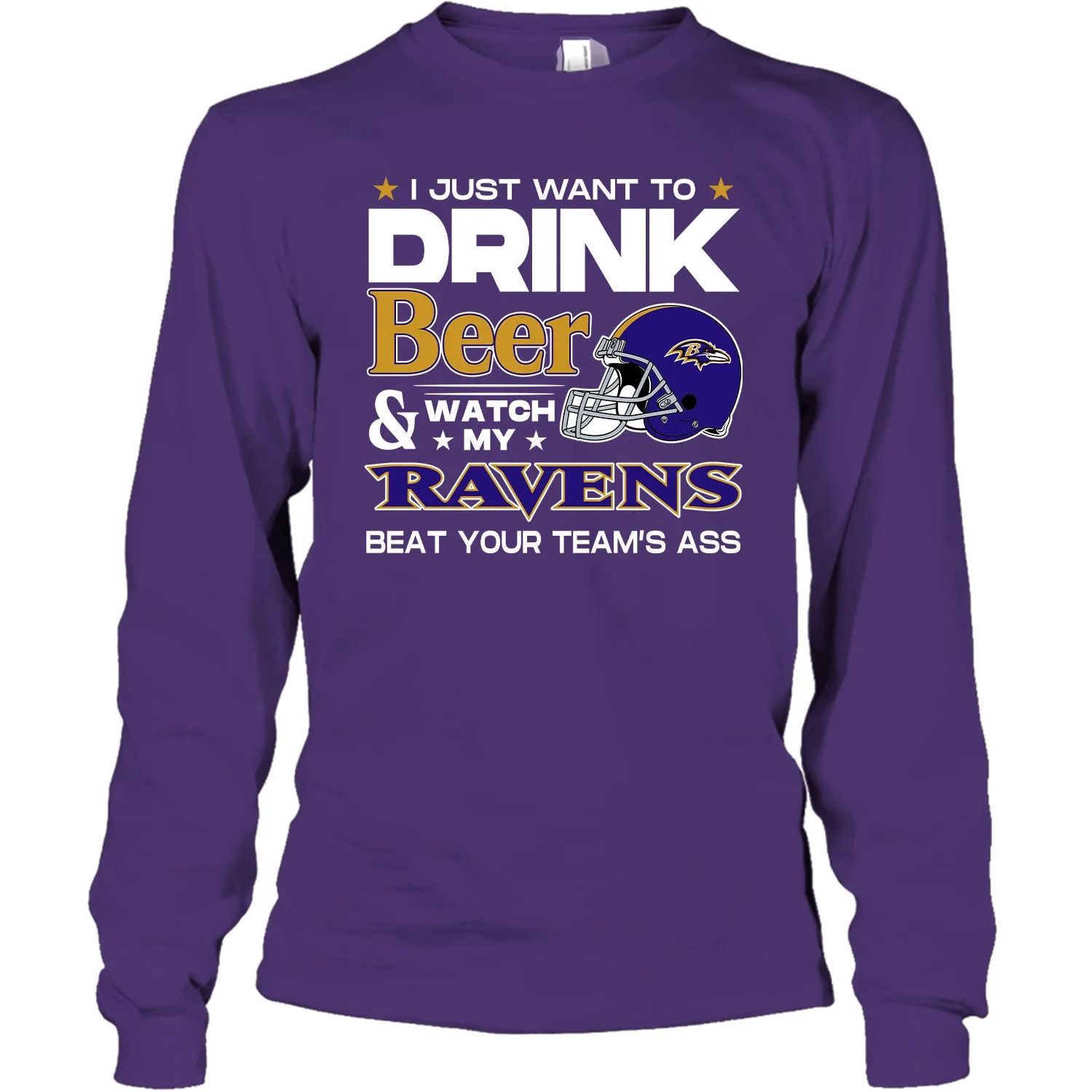 I Just Want To Drink And Watch My Team Shirt - BTMRV
