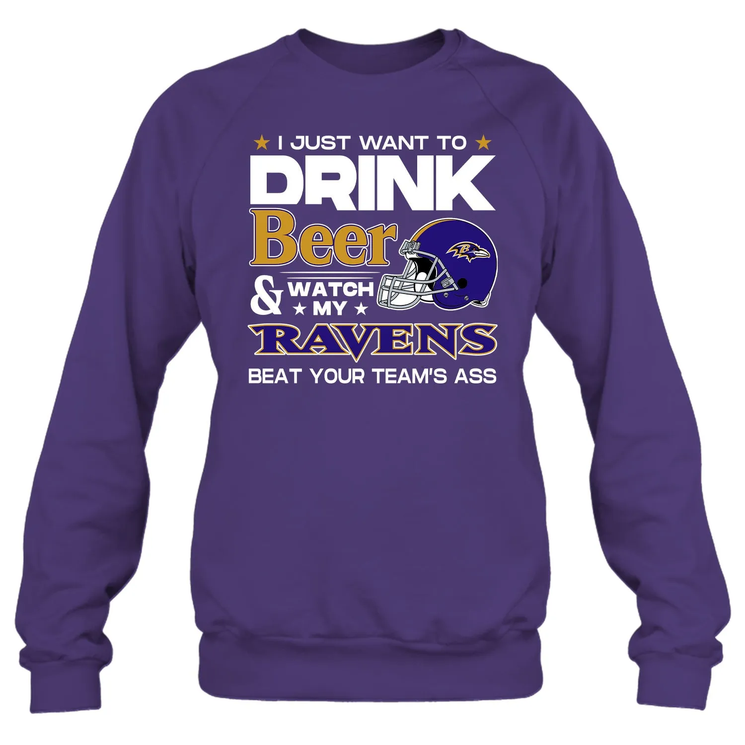 I Just Want To Drink And Watch My Team Shirt - BTMRV