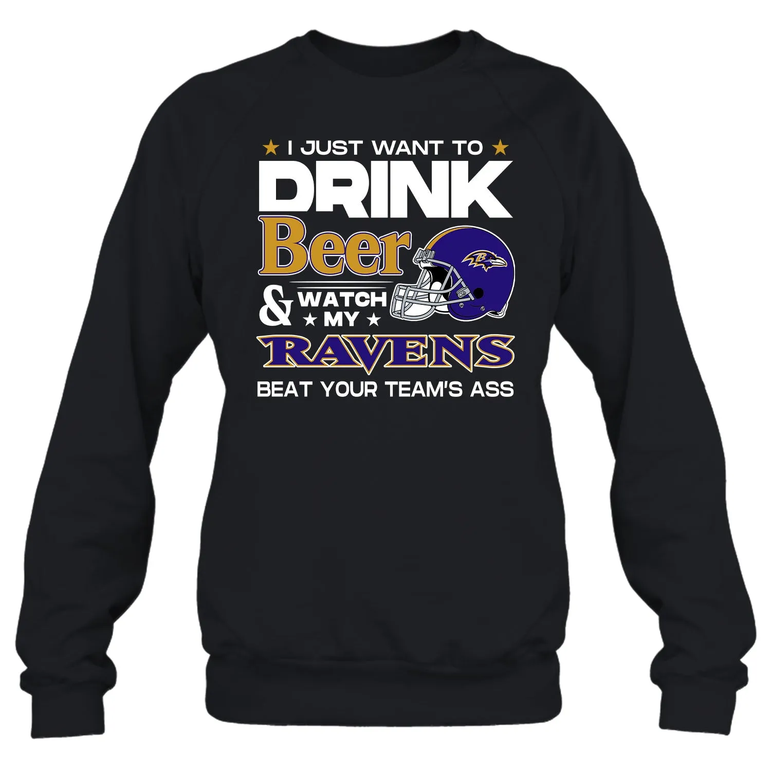 I Just Want To Drink And Watch My Team Shirt - BTMRV