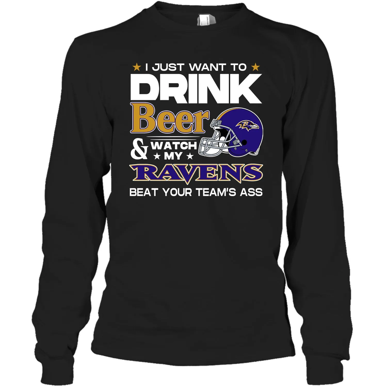 I Just Want To Drink And Watch My Team Shirt - BTMRV
