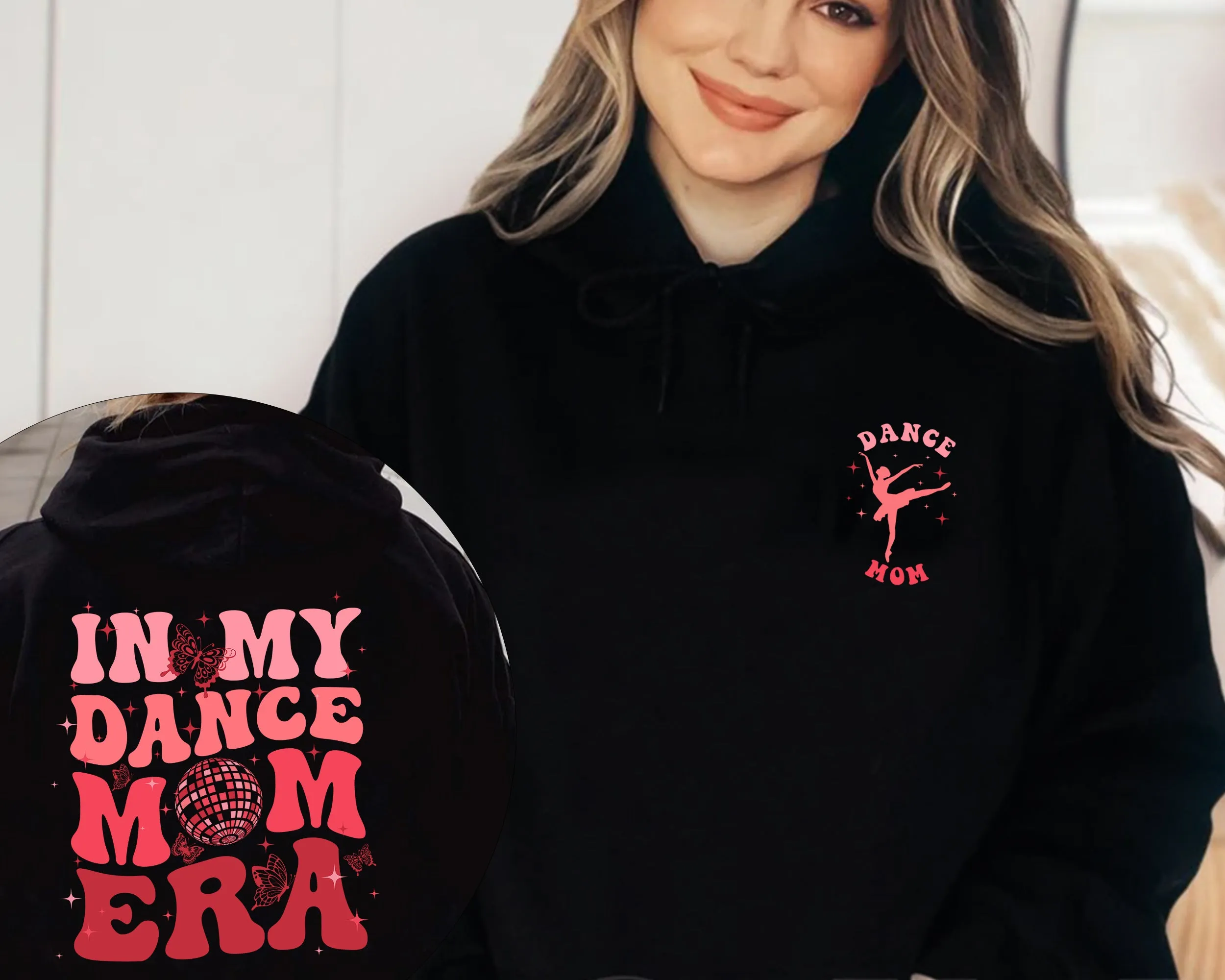 In My Dance Mom Era Hoodie, Cool Mom Shirt, Dance Mama Hoodie, Dancer Shirt for Mom, Dancing Master Shirt, Gift For Mom