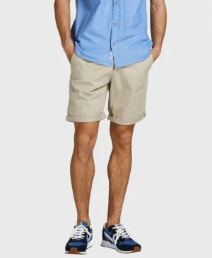 Jack Jones Bowie Chino Shorts Oxford Tan Beige