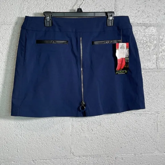 Jamie Sadock Women's 16” Skinnylicious Golf Skort, blue 16