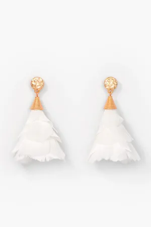 JANE PETITE FEATHER EARRINGS