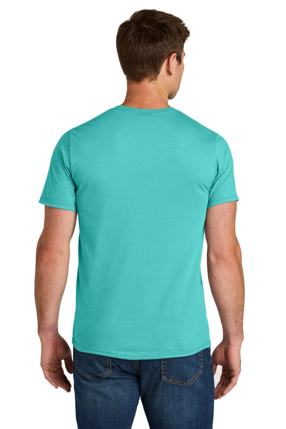 Jerzees Ultimate Unisex Ring Spun T-Shirt IC46M Scuba Blue