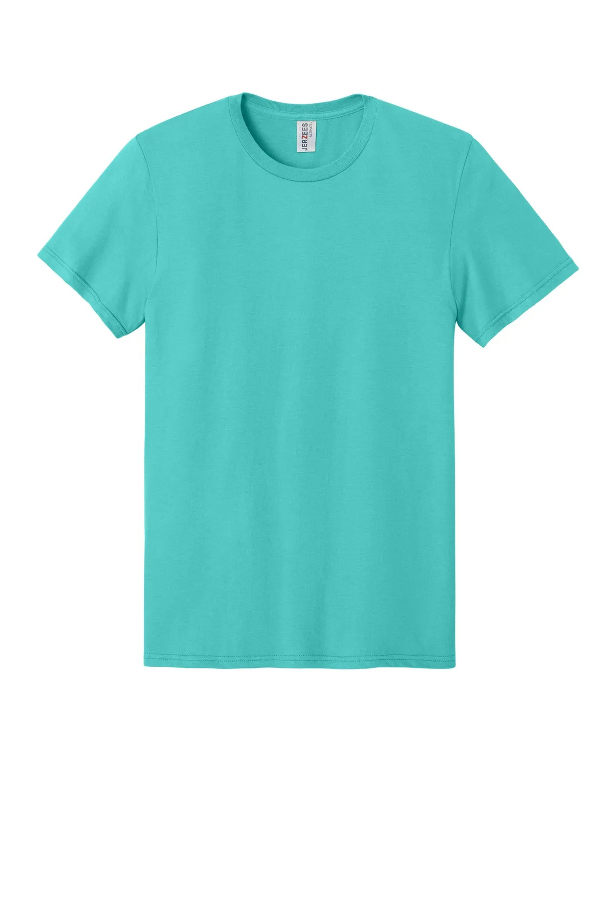 Jerzees Ultimate Unisex Ring Spun T-Shirt IC46M Scuba Blue