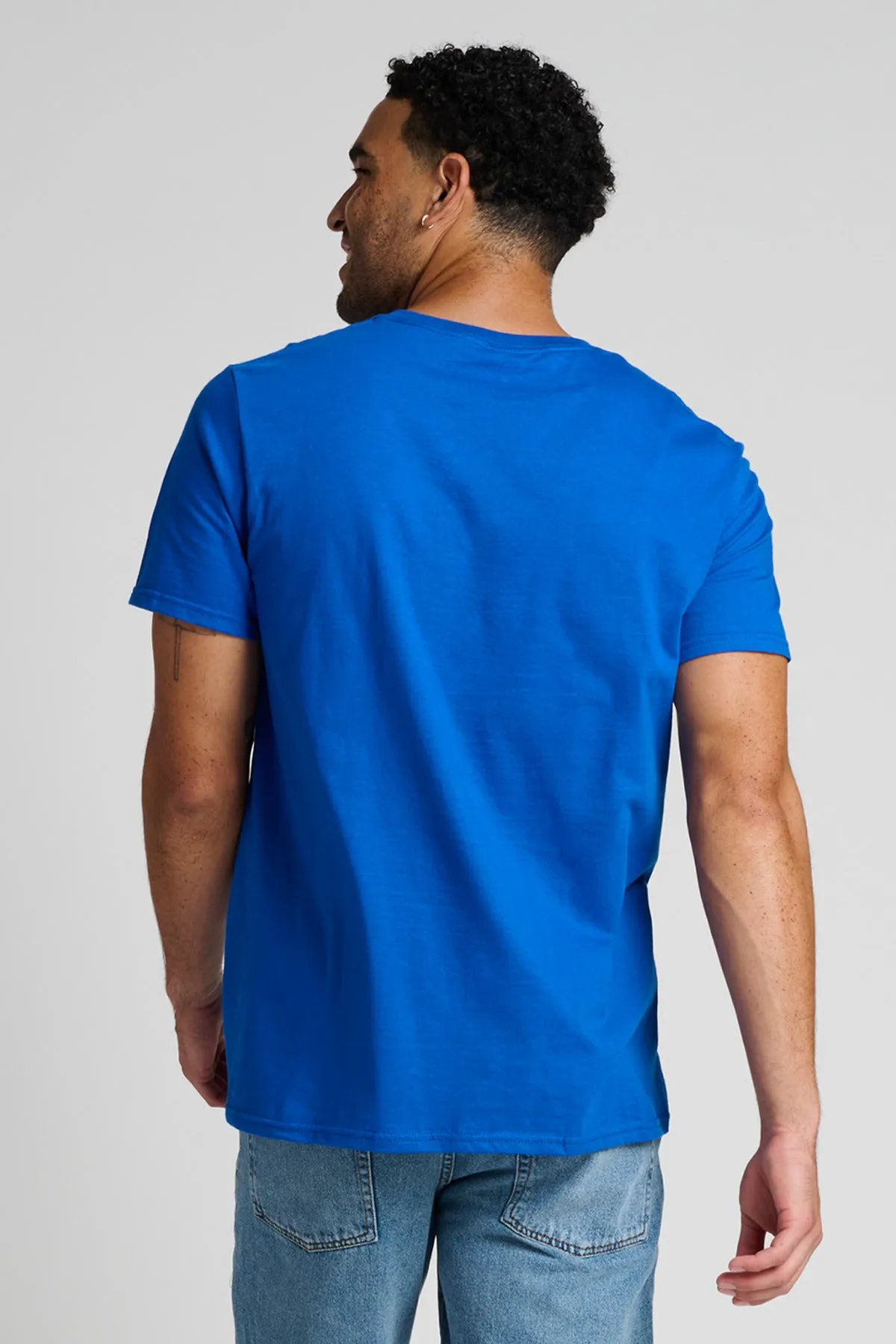 Jerzees Unisex Premium Combed Ring Spun Cotton Tee 570M Royal