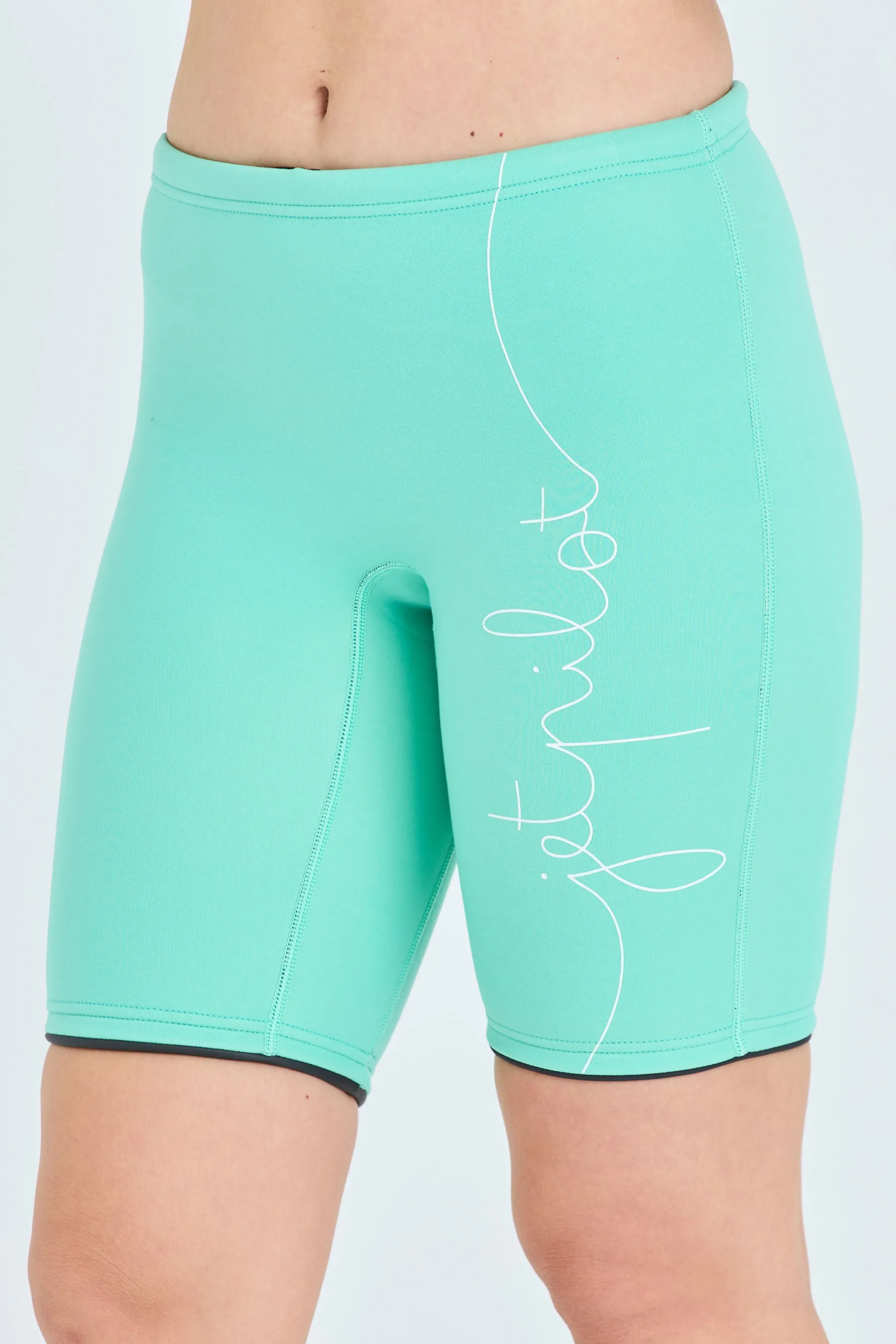 Jetpilot Pacer Ladies 9" Neo Shorts - Teal