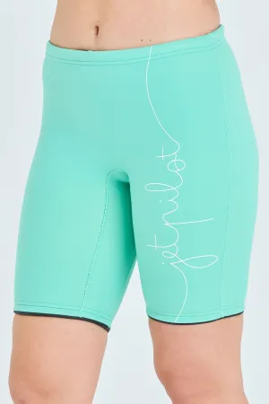 Jetpilot Pacer Ladies 9" Neo Shorts - Teal