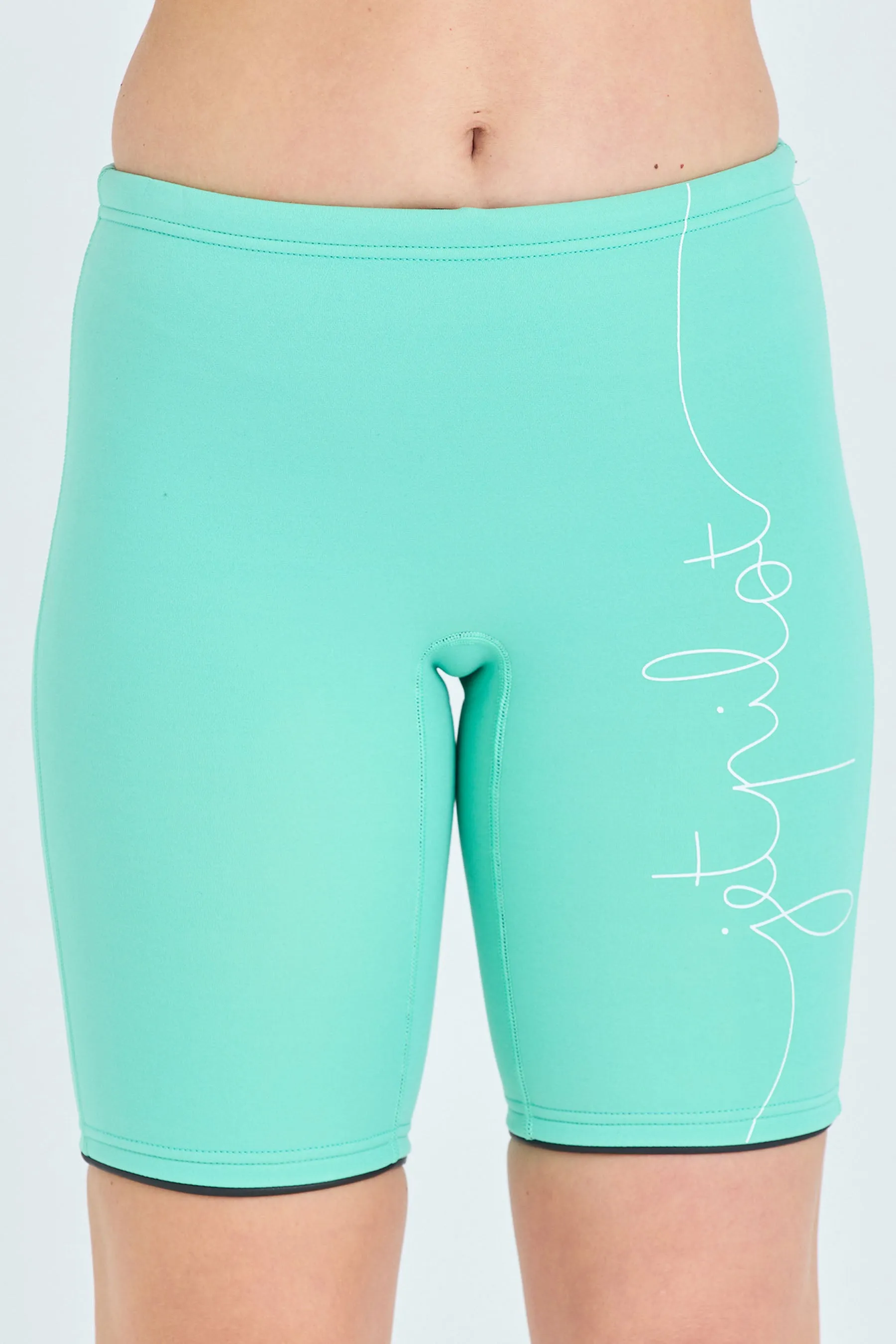 Jetpilot Pacer Ladies 9" Neo Shorts - Teal