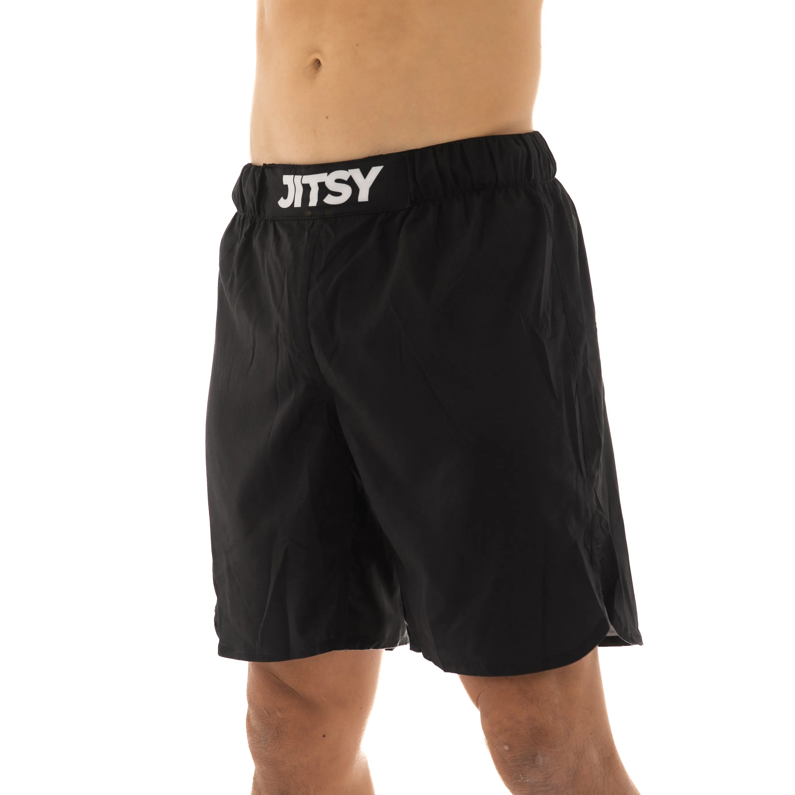 Jitsy Black Grappling Shorts - Men