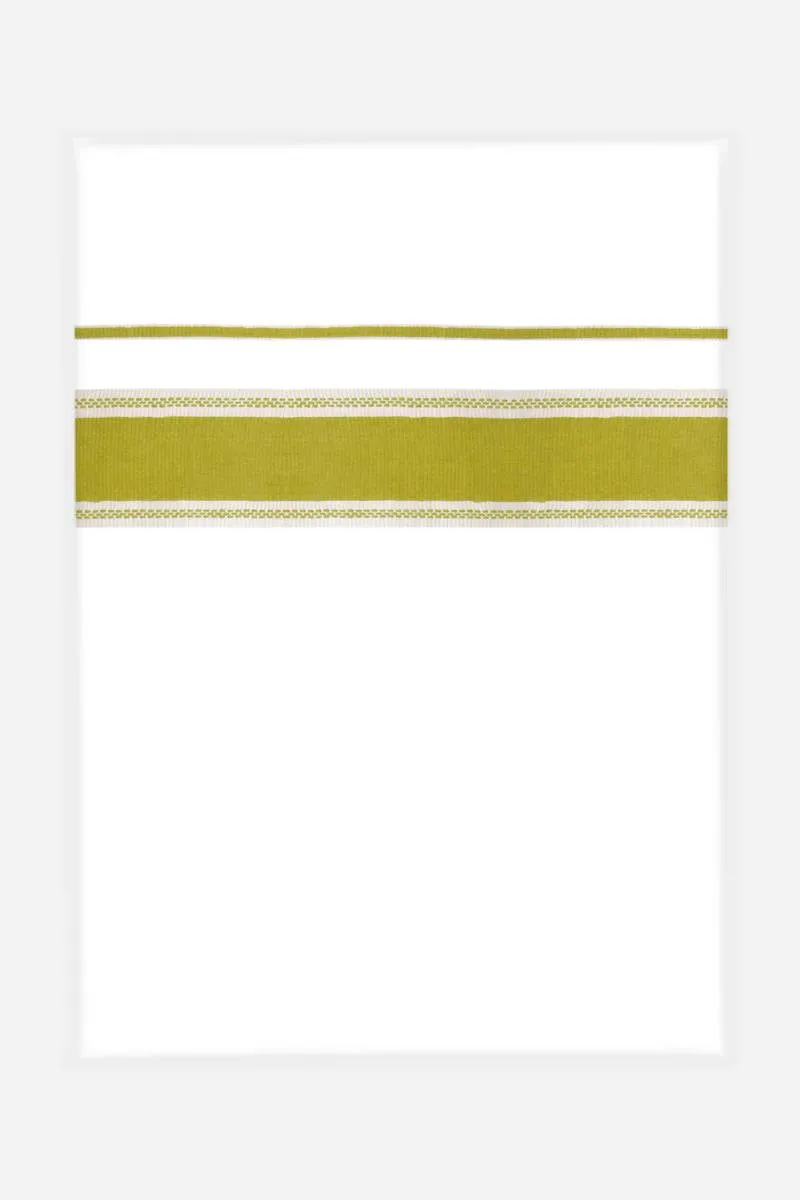 Julian Yadav - Light Green Smooth Cotton Double Layered Dhoti With Fancy Borders | Uathayam