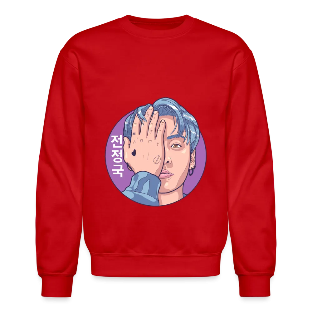 Jungkook   Hand Dopamine Dressing Crewneck Sweatshirt