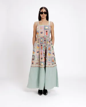 Kaali Peeli Maxi Dress