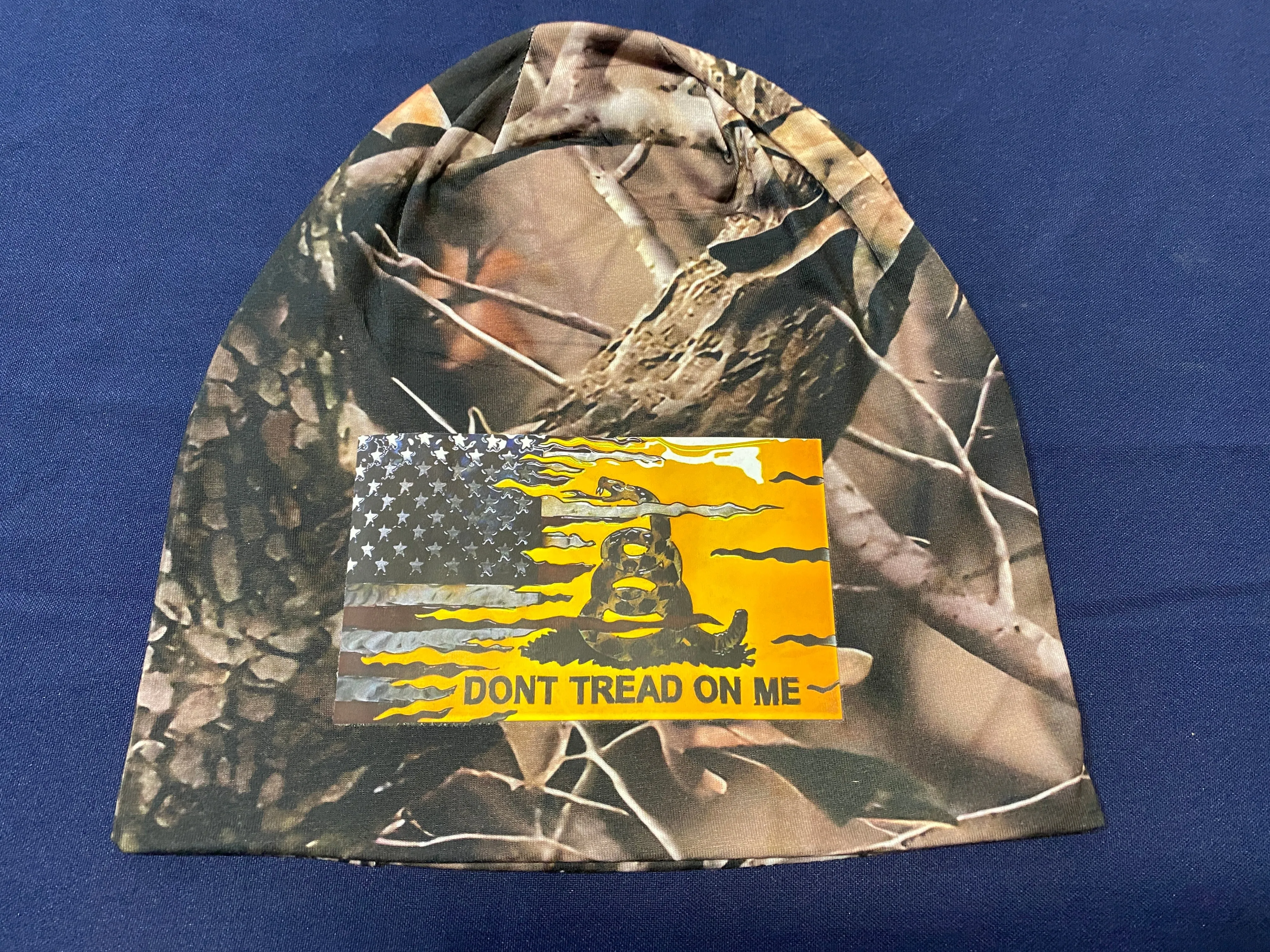 Kabra HyperTree Camo Winter Beanie   -    Don't Tread On Me.