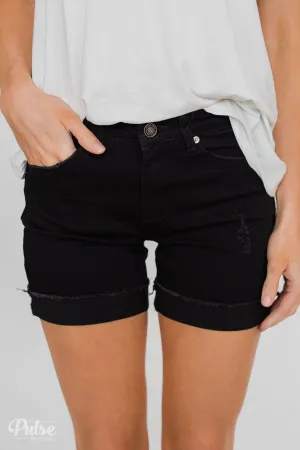 KanCan Eloise Shorts- Black