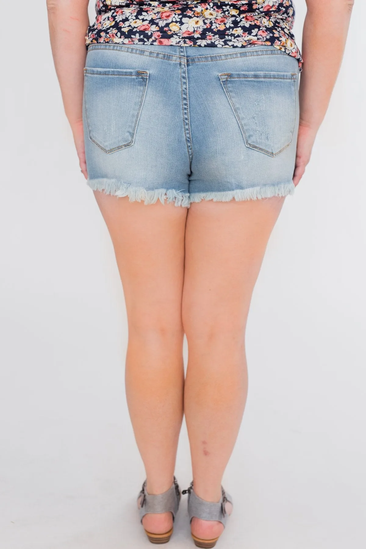 KanCan Shorts- Delilah Wash