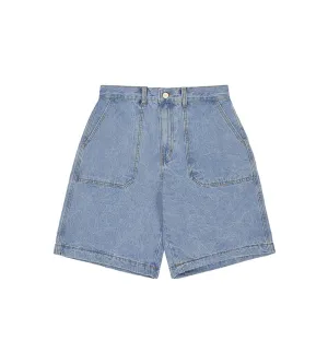 Kappy Design - Fatigue Denim Half Pants - Blue