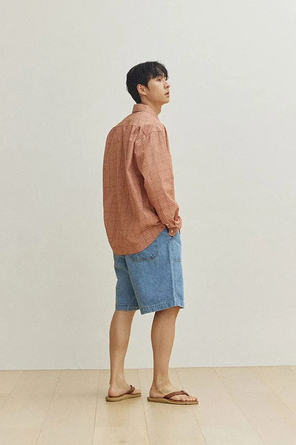 Kappy Design - Fatigue Denim Half Pants - Blue