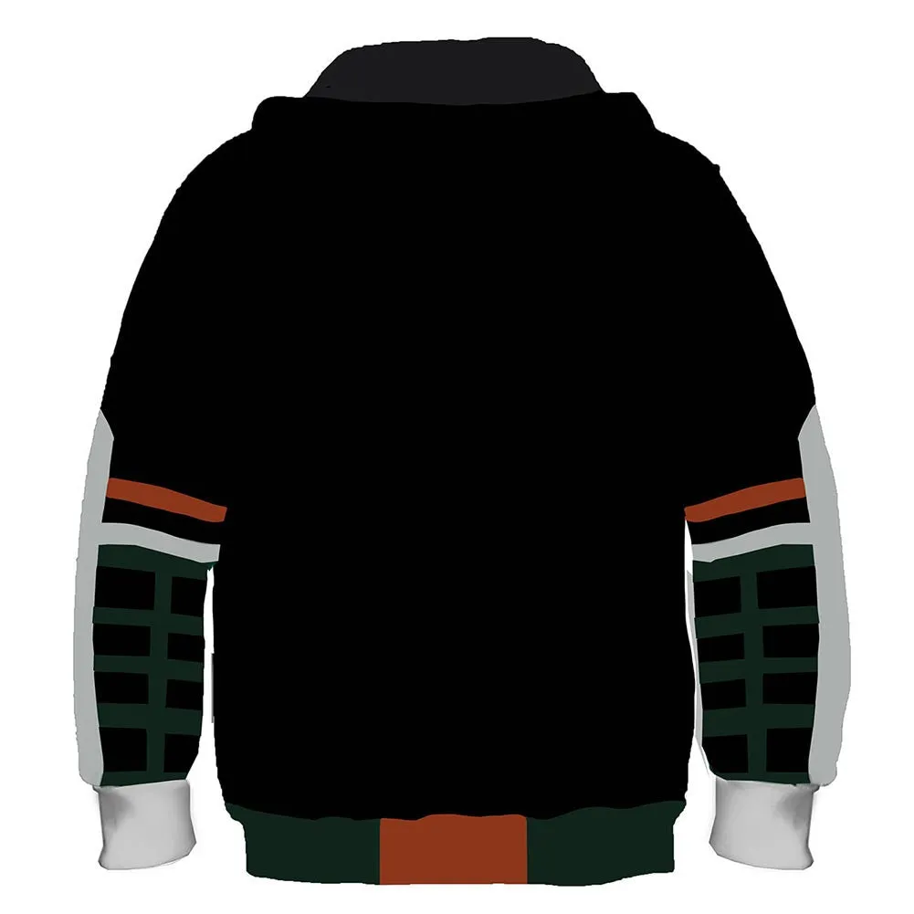 Kids Bakugou Katsuki Hoodies My Hero Academia Pullover 3D Print