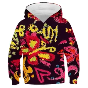 Kids Encanto Hoodies Cosplay Hooded Sweatshirt Casual Streetwear Pullover Hoodie